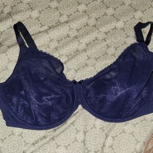 Navy Blue Underwire Bra